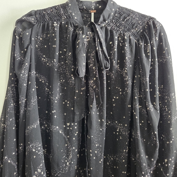 Free People Stars Align Blouse - Picture 2 of 2
